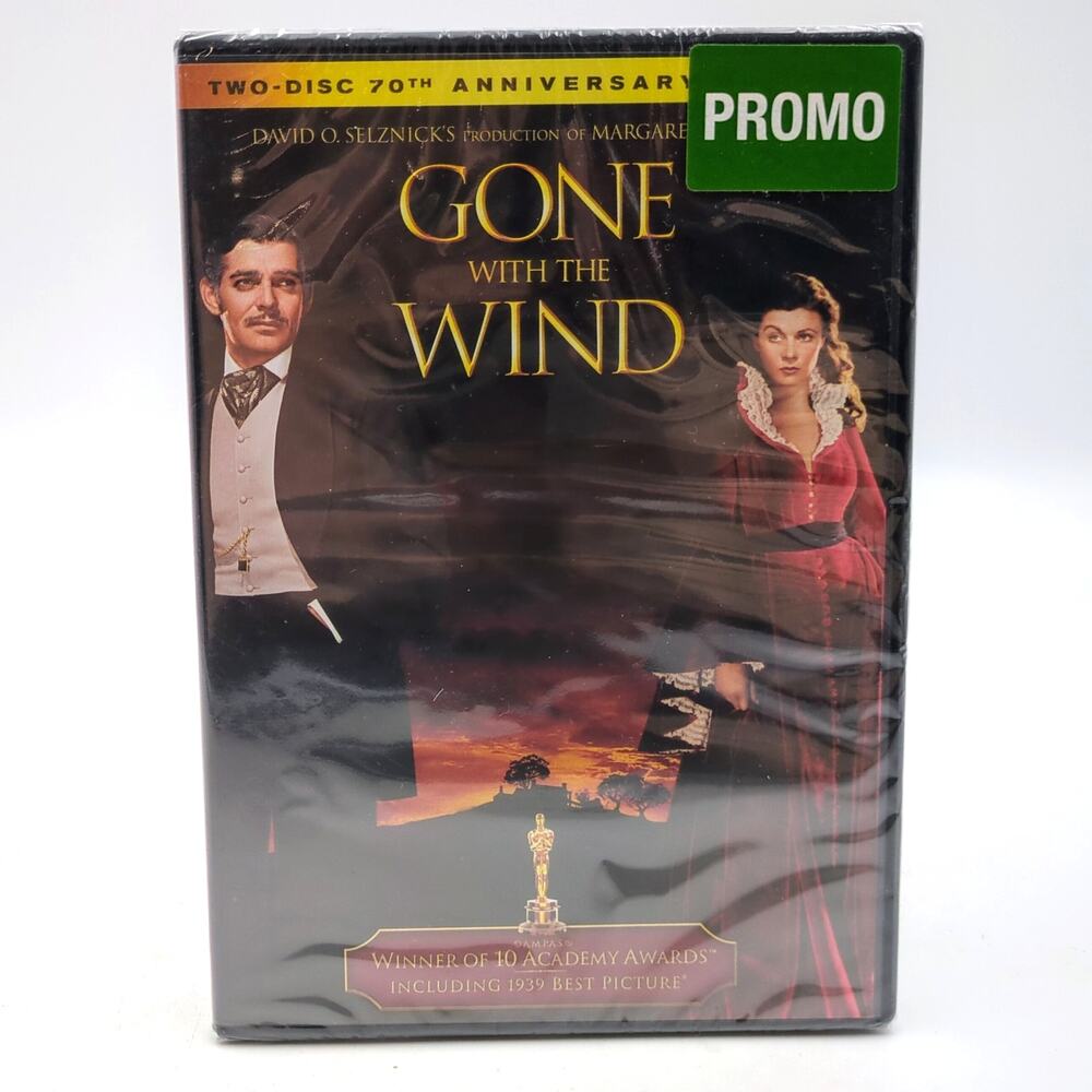 Gone With the Wind DVD 2009 2-Disc Set 70th Anniversary Edition Brand New Sealed